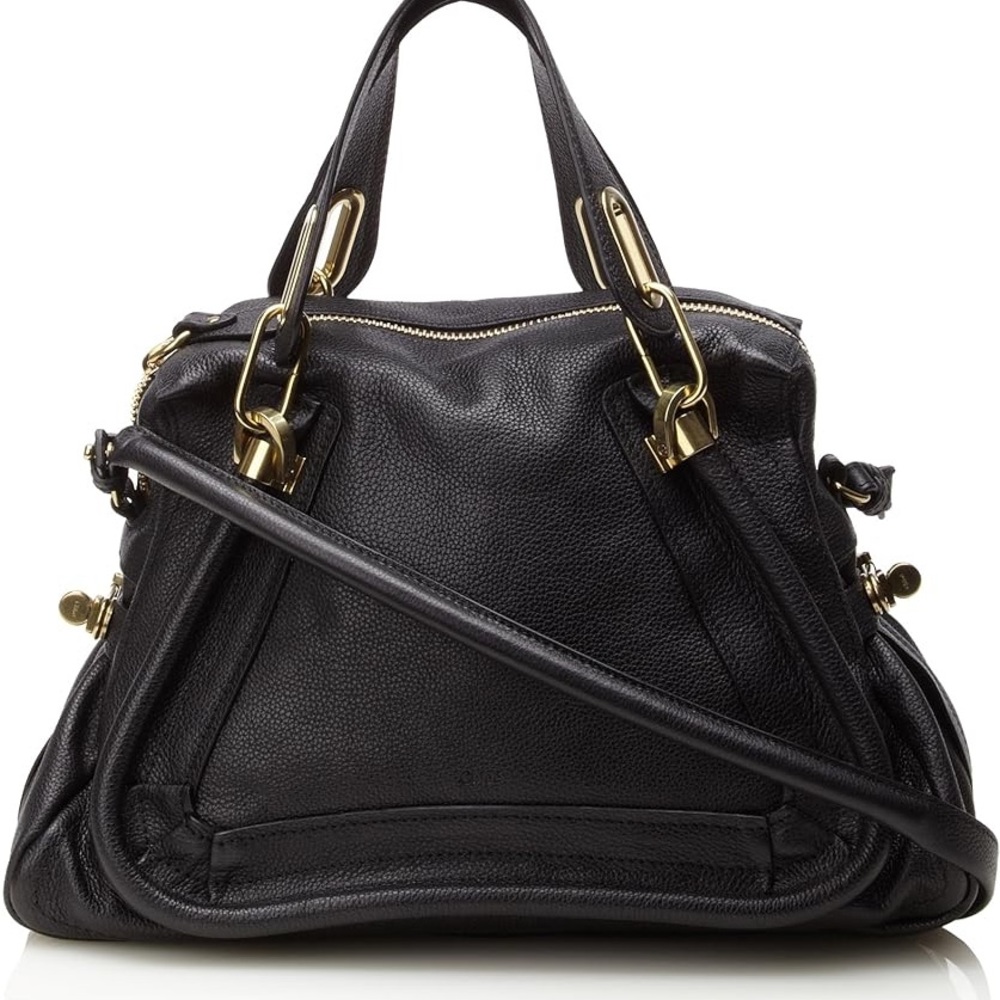 Authentic Chloe partay bag black